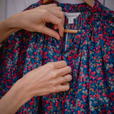 Wiltshire 3/4 Sleeved Cotton Blouse/Shirt by Liberty Fabrics