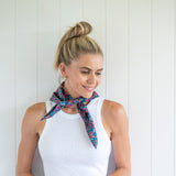 Liberty Fabrics Cotton Scarf -Poppy & Daisy