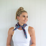 Liberty Fabrics Cotton Scarf -Poppy & Daisy