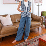 Blue Cotton Chino