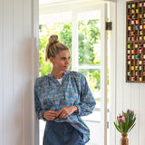 Strawberry Thief Liberty fabrics cotton shirt