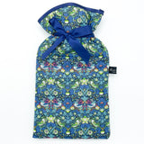 Liberty Hot Water Bottle Cover / Strawberry Thief Songbird