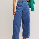 Blue Cotton Chino