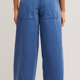 Blue Cotton Chino