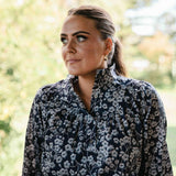 Mitsi Mix Blouse with Stand Collar by Liberty Fabrics