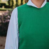 Green 100% Cotton Vest