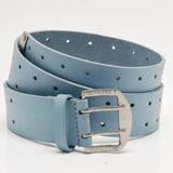 Double Cross Belt Blue
