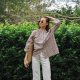 Blusa de tela Liberty 'Luana Farr'