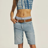 Double Cross Belt Tan