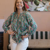 Blusa/camisa 100 % algodón 'Betsy V' de Liberty of London