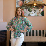 Blusa/camisa 100 % algodón 'Betsy V' de Liberty of London