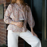 Blusa/camisa 100 % algodón 'Betsy V' de Liberty of London