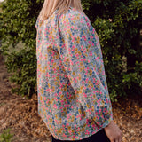 Poppy and Daisy V – Neon Liberty Fabrics 100% Cotton Blouse/Shirt