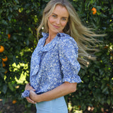 Nina – Warfdale Flowers By Liberty Fabrics Cotton Top