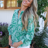 Valerie Shirt in Symphony Silhouette by Liberty Fabrics