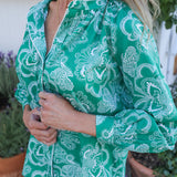 Valerie Shirt in Symphony Silhouette by Liberty Fabrics
