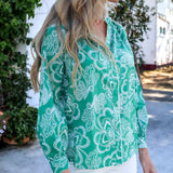 Valerie Shirt in Symphony Silhouette by Liberty Fabrics