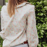 Blusa con cuello Peter Pan de Liberty Fabrics 'Lilibet'