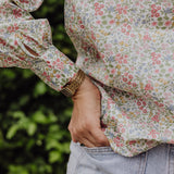 Blusa con cuello Peter Pan de Liberty Fabrics 'Lilibet'