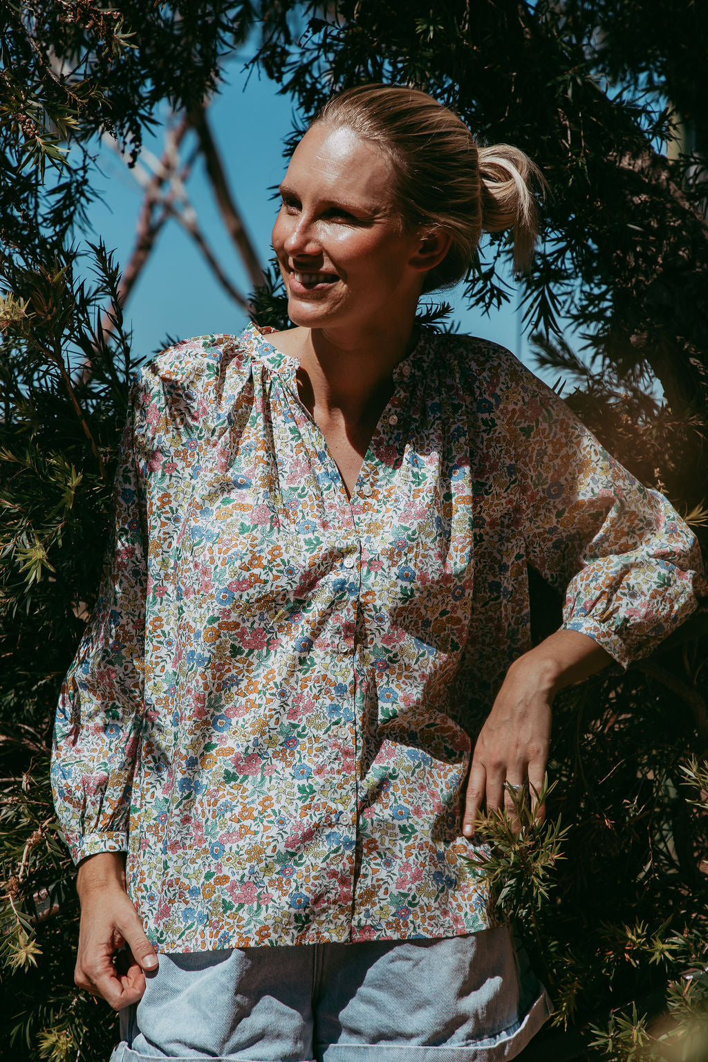 Emma Amelia Blouse — Liberty Fabric