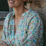 Emma Amelia Blouse, Liberty Fabric – detail