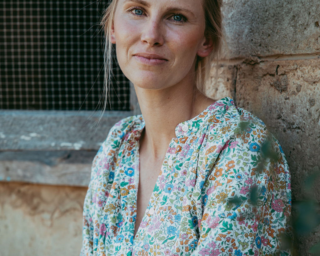 Emma blouse in Amelia Liberty floral print