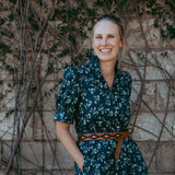 Daphne Dress Frill collar