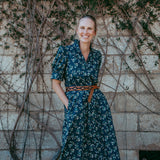 Daphne Dress Frill collar