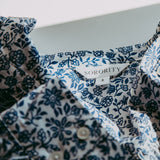 Periwinkle Liberty Fabrics 100% Cotton Blouse/Shirt