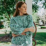 'Sambourne C' Liberty of London 100% Cotton Blouse/Shirt