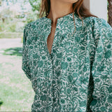 'Sambourne C' Liberty of London 100% Cotton Blouse/Shirt