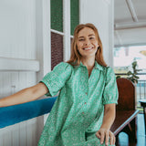 Godwin Print by Liberty Fabrics - Swing Shirt Dress