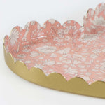 Meri Meri x Liberty heart-shaped small accessory tray