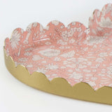 Meri Meri x Liberty heart-shaped small accessory tray