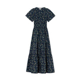 Lila Cotton Maxi Dress