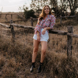 Blusa/camisa 100 % algodón 'Betsy V' de Liberty of London