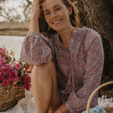 Betsy Blouse made with Betsy Ann by Liberty Fabrics