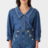 Tahlia Collared Top Pasadena