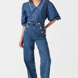 Tahlia Collared Top Pasadena