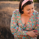 Chelsea Collar made with 'Meadow Song' by Liberty Fabrics