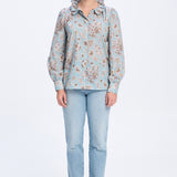 Bille Shirt - Alder Botanical by Liberty Fabrics