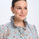 Bille Shirt - Alder Botanical by Liberty Fabrics