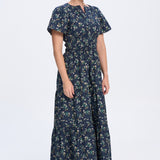 Lila Cotton Maxi Dress