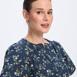 Lila Cotton Maxi Dress