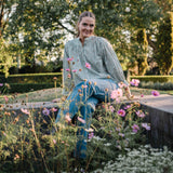 'Katie & Mille' By Liberty Fabrics Yoke Detail Cotton Blouse