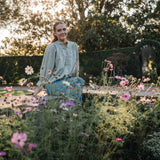 'Katie & Mille' By Liberty Fabrics Yoke Detail Cotton Blouse