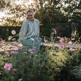 'Katie & Mille' By Liberty Fabrics Yoke Detail Cotton Blouse