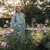 'Katie & Mille' By Liberty Fabrics Yoke Detail Cotton Blouse