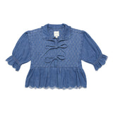Heidi Blouse Denim Blue