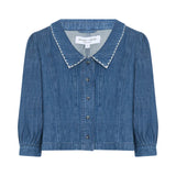 Tahlia Collared Top Pasadena